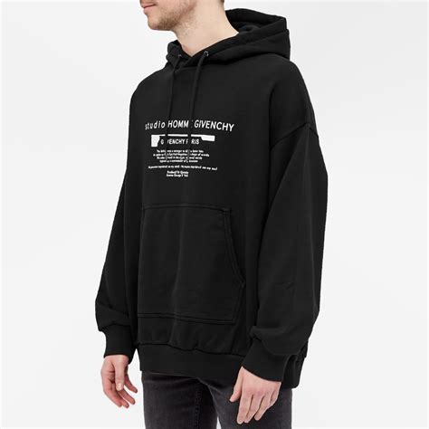 studio homme givenchy hoodie|Givenchy sweatshirt fleece.